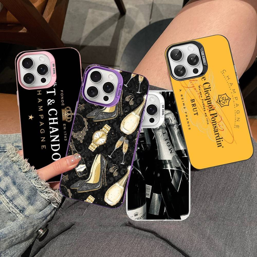 Handyhülle mit klassischem Logo Design für iPhone 11 bis iPhone 17 Pro Max und Plus Modelle - Bild 2