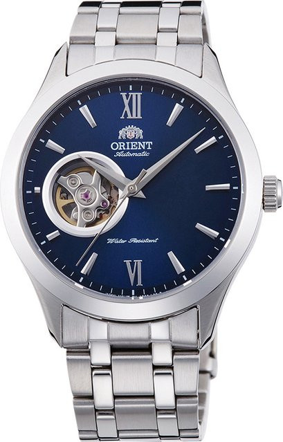 Orient Automatik Herrenuhr, Edelstahl, Blau, 39 mm, 5 ATM - Bild 1