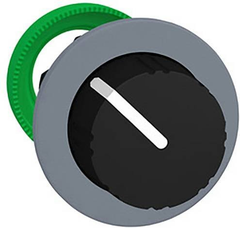Schneider Electric ZB5FD49C0 Wahlschalter-Frontelement aus Kunststoff in Schwarz und Grau - Bild 1