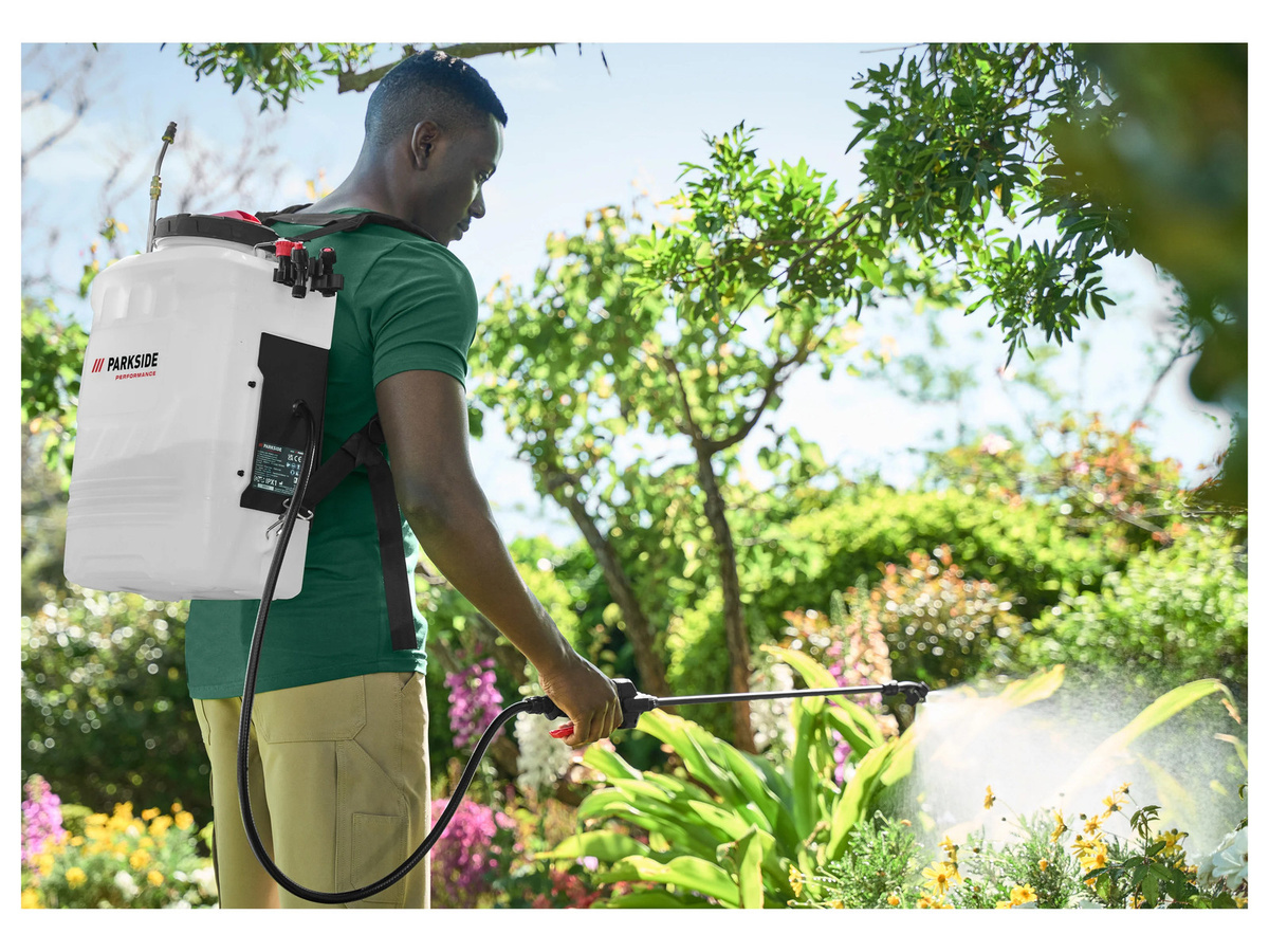 PARKSIDE PERFORMANCE Rucksackdrucksprüher PPARDS 16 D3, 20 V Akku-System, 3,0 l, für die Gartenbewässerung - Bild 2