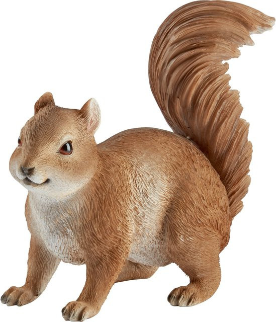 Deko-Figur Eichhörnchen aus Polyresin in Braun, B/T/H: 10,5 x 20,5 x 20,5 cm - Bild 1