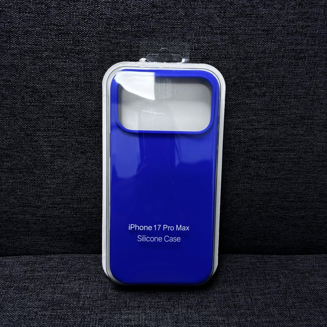 KH Flüssigsilikon Handyhülle in Blau für iPhone 17 16 15 14 13 12 Pro Max und weitere Modelle - Bild 1