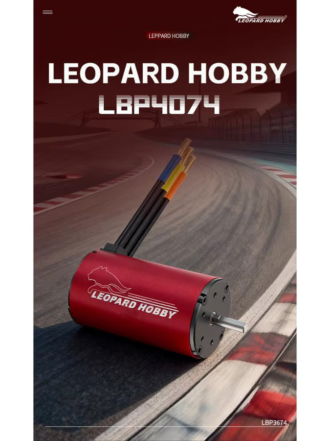 Leopard Hobby Lbp4074 Kv2000/kv2150 bürstenloser Motor, wasserdicht - Bild 4