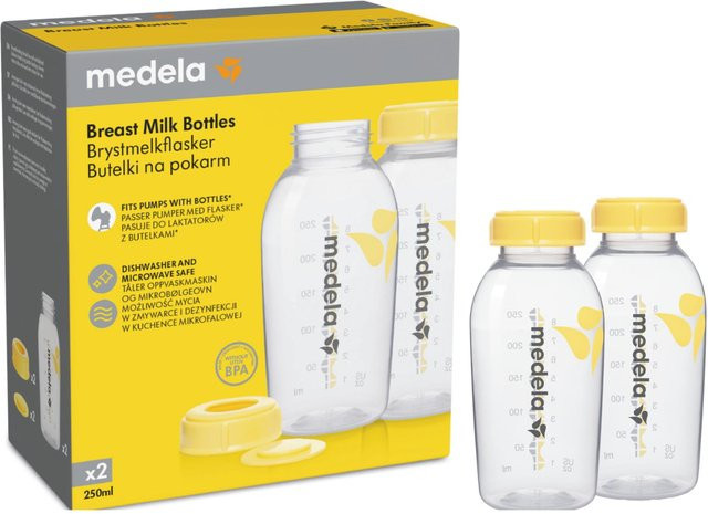 Medela Aufbewahrungsflasche transparent und mehrfarbig, 150 ml - Bild 1