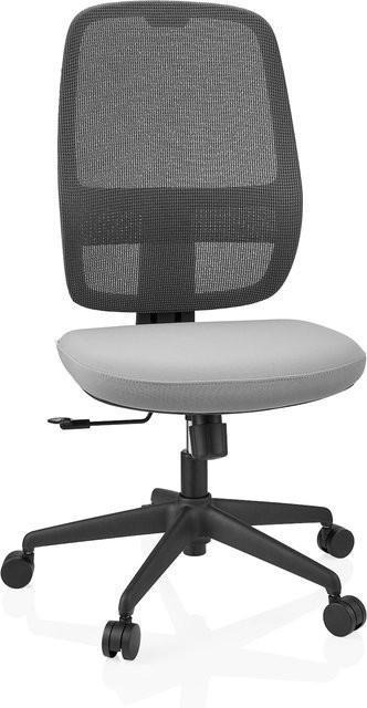 hjh OFFICE Profi Bürostuhl Minoro B aus Stoff und Netzstoff ohne Armlehnen - Bild 1