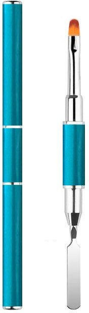 Love Home Garden Nagelbürste und Spatel, 2 in 1, Blau, Unisex - Bild 1