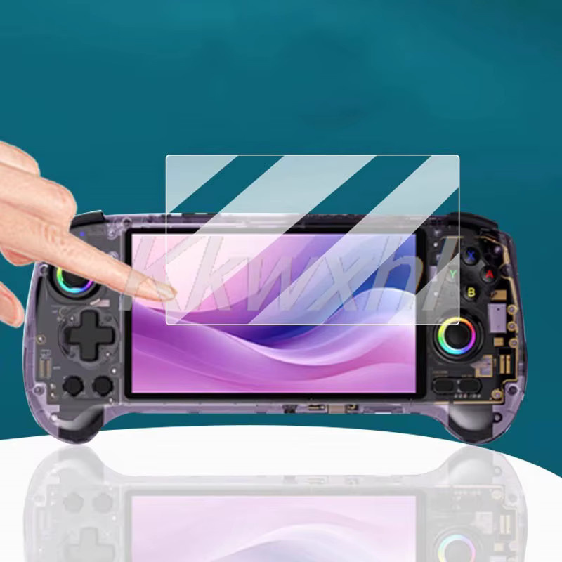 Anbernic RG557 RG556 Displayschutzfolie aus gehärtetem Glas 9H HD transparent 2-4 Stück - Bild 3