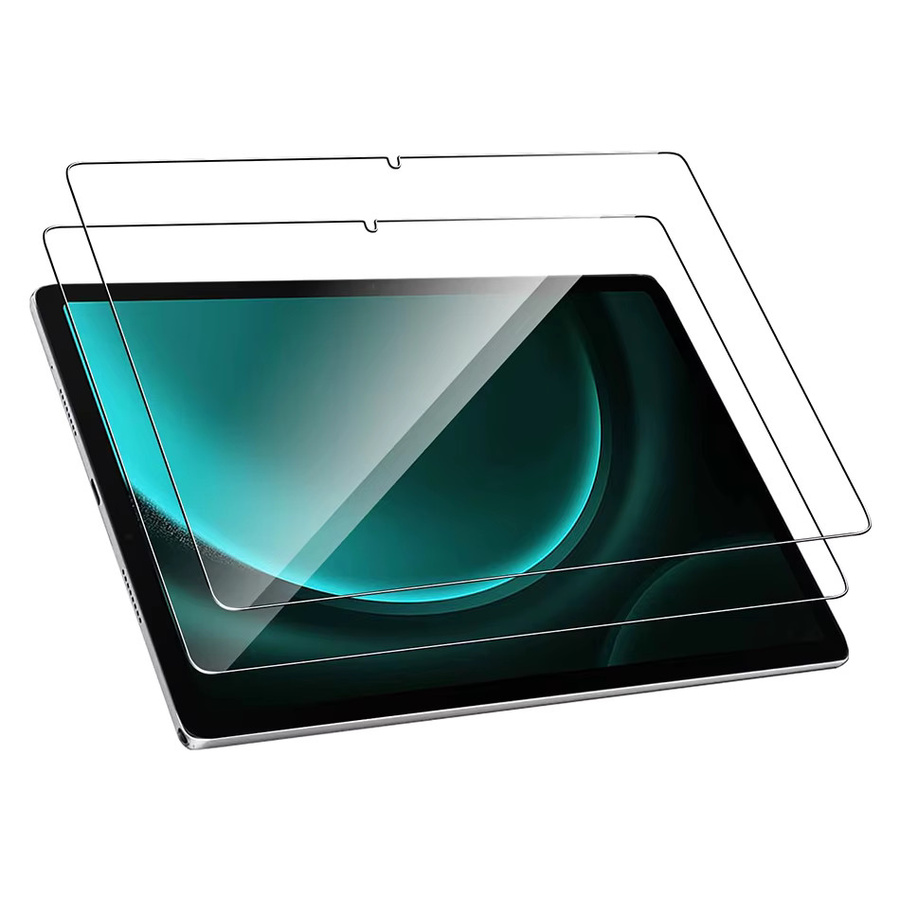 Samsung Displayschutzfolie aus gehärtetem Glas für Galaxy Tab S9 FE 10,9 Zoll SM-X510 SM-X516B transparent - Bild 5