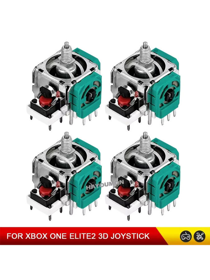 Microsoft Ersatz-Sensormodule für Xbox One Elite Series 2 Controller, 3D Analog-Joystick Elektromagnetische Daumensticks, Mehrfarbig - Bild 4