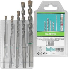 Heller ProXtreme Beton- und Natursteinbohrer Set, 5-teilig, silber, Carbide-Tipped - Bild 1