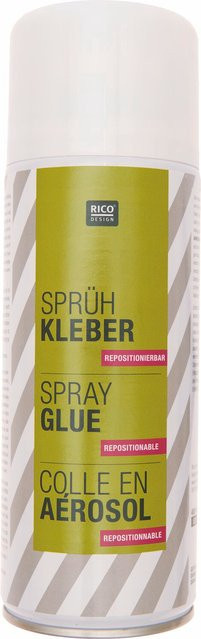 Rico Design Sprühkleber repositionierbar, farblos, 400 ml - Bild 1