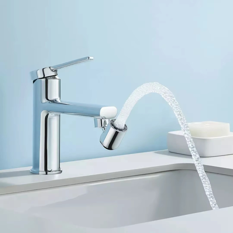 Xiaomi Smart Mundwasser Bubbler S1 Universal-Wasserhahn mit 720 Grad drehbarer und spritzwassergeschützter Wasserdüse in Silber - Bild 1