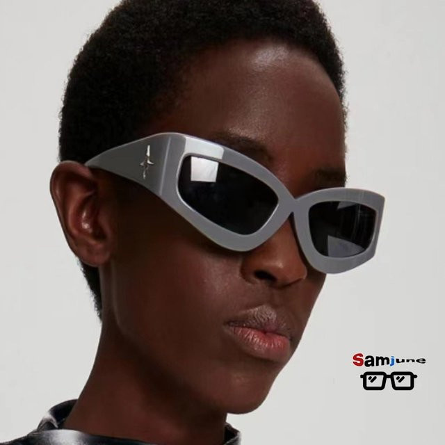 Samjune Sonnenbrille Cat-Eye, Vollrand, Kunststoff, Unisex - Bild 1