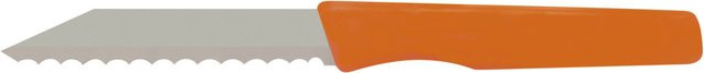 Schneider Brötchenmesser mit Schutzhülle in Orange, Länge: 18,5 cm, Klingenlänge: 8,7 cm - Bild 1