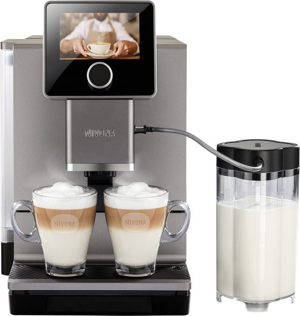 Nivona CafeRomatica NICR 970 Kaffee-Vollautomat in Titan und Chrom - Bild 1