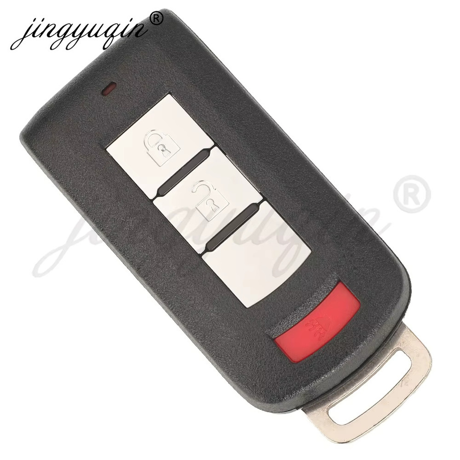 Jingyuqin OUC644M-KEY-N Autoschlüssel für Mitsubishi Lancer Outlander Mirage RVR ASX in Schwarz, 315 MHz ID46 PCF7952 Keyless Remote Proximity Card - Bild 3