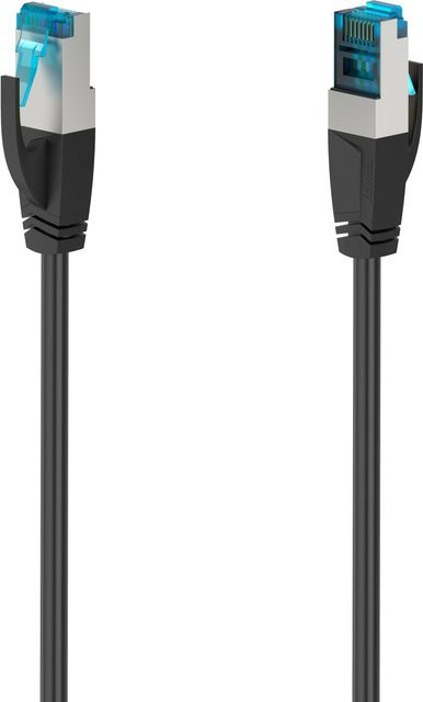 Hama Netzwerkkabel CAT-6a S/FTP Ethernet/LAN mit RJ45 Schwarz 5 m - Bild 1