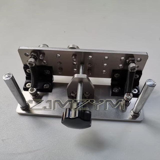 ZJMZYM Messer Schleifer Jig mit V-Clamp und Clip für Bandschleifer in Silber - Bild 1