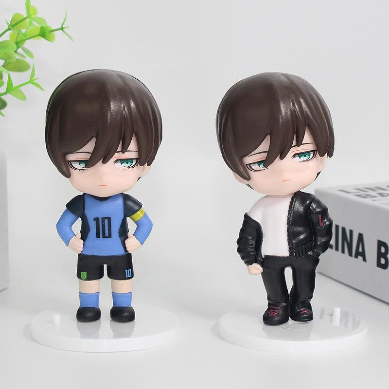 Fashnics BLUE LOCK Isagi Yoichi Anime Figur 6-teiliges Set schwarz - Bild 1