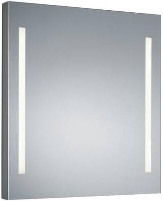 Brumberg LED-Spiegelleuchte Weiß aus Aluminium mit Kristallspiegelglas und IP44 Schutz für das Badezimmer - Bild 1