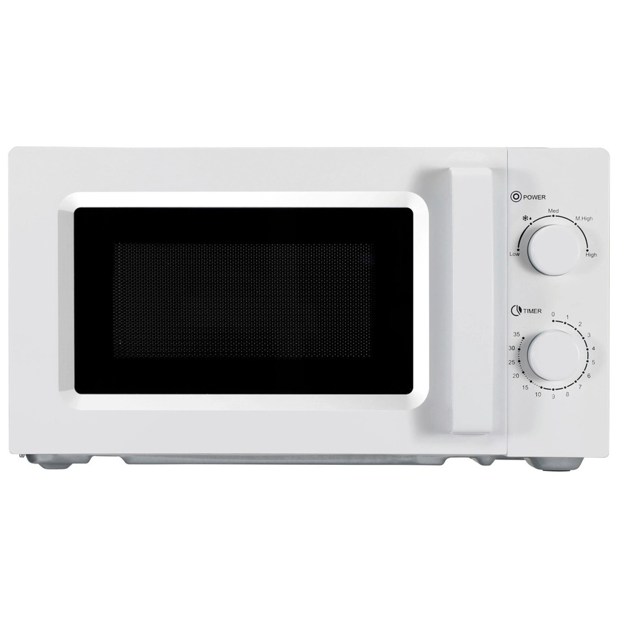Insido Mikrowelle Anisa in Weiß mit 700 Watt Leistung, B/T/H: 44,4 x 35,8 x 24,1 cm - Bild 2