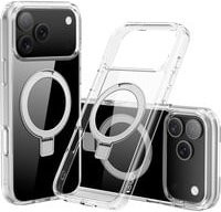 Nevox StyleShell SHOCKFlex Handyhülle mit Standfunktion für iPhone 17 Pro, transparent - Bild 1