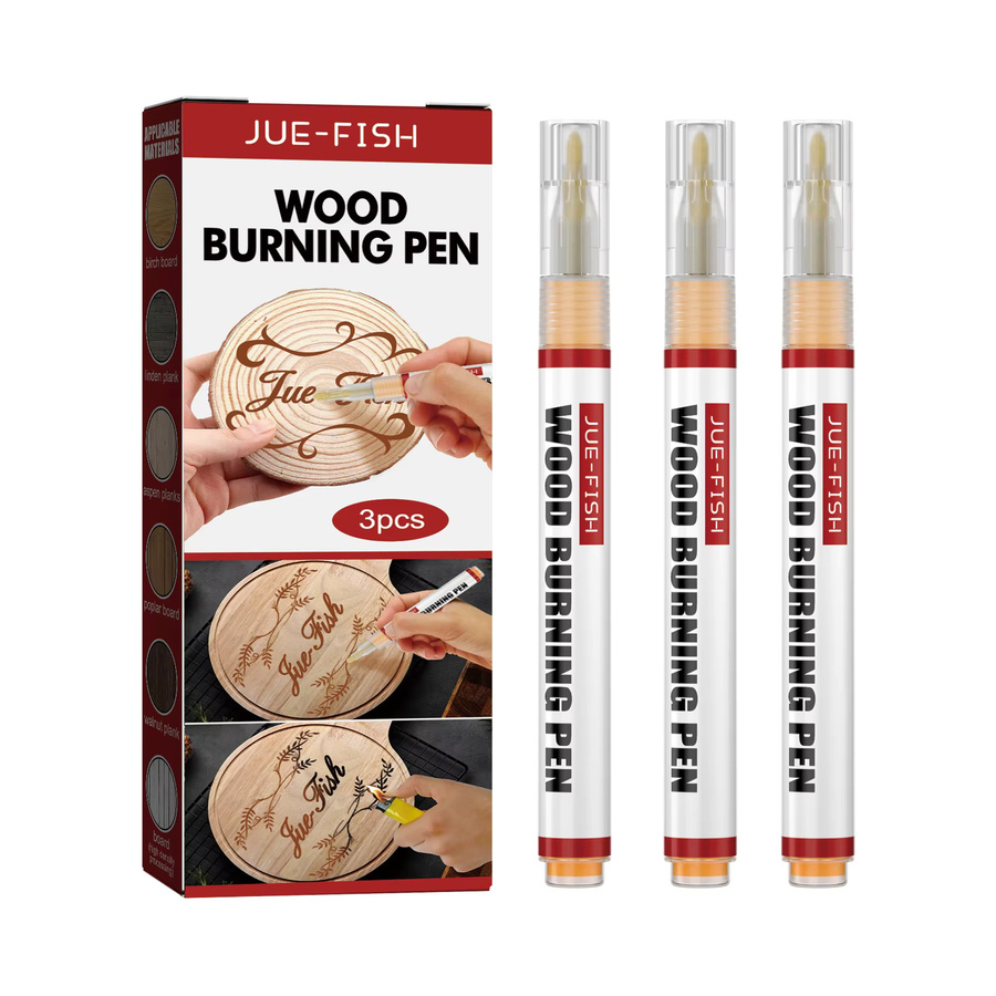 Holzverbrennungsstift Set für DIY-Holzarbeiten in Weiß - Bild 5