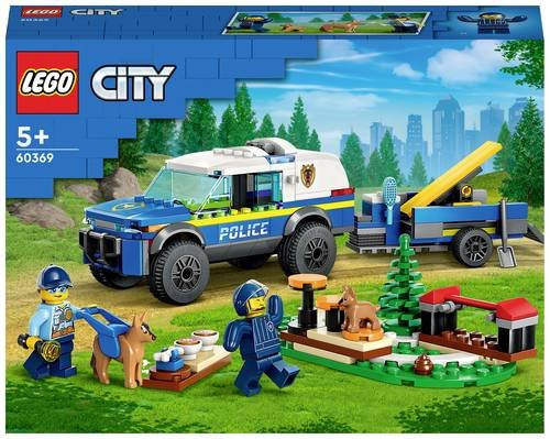 LEGO City 60369 Mobiles Polizeihunde-Training Set