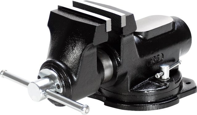 LUX-TOOLS Schraubstock SST-125 D Comfort in Schwarz - Bild 1