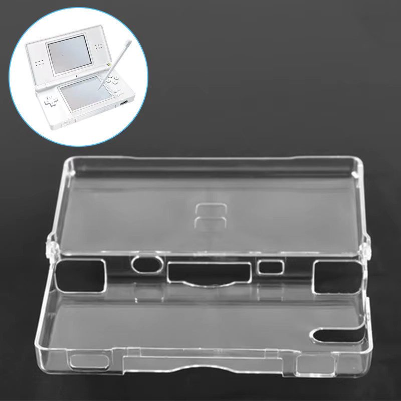 Transparente Schutzhülle für Nintendo DS Lite inklusive Ersatzgehäuse für Bildschirm und Objektiv - Bild 2