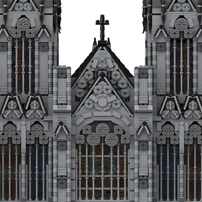 MOCREBRICKS Kölner Dom, Bausatz, Architektur-Modell - Bild 3