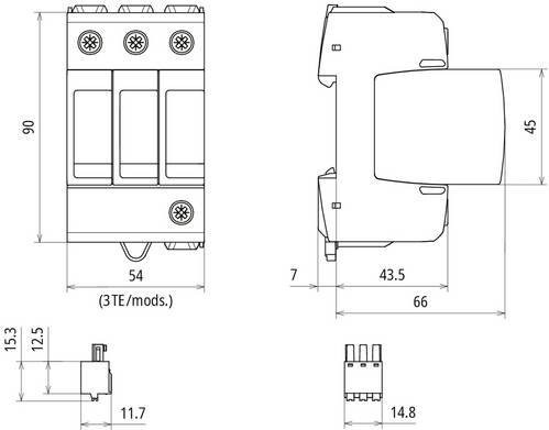 DEHN Überspannungsableiter 943306 - Bild 1