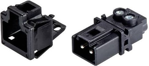 Wieland Electric 91.922.9053.1 Geräteanschluss in Schwarz - Bild 1
