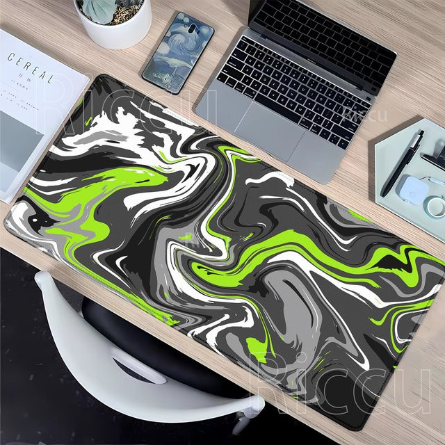 Riccu Mauspad Strata Liquid Fluid in Multicolour mit Anime Design und HD-Druck - Bild 1