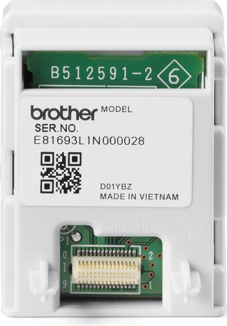 Brother NC-9110W Netzwerkadapter mit Wi-Fi für Brother HL-L6410DN und MFC-L6910DN in Weiß - Bild 1
