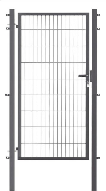 FLORAWORLD Einzeltor comfort Schwingtor aus Metall in Anthrazit, B/H: 100 x 180 cm - Bild 1