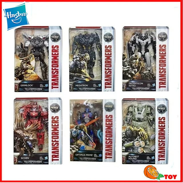 Hasbro Transformers The Last Knight Voyager Class Optimus Prime Megatron Hound Grimlock Actionfigur Roboter ab 8 Jahren - Bild 1