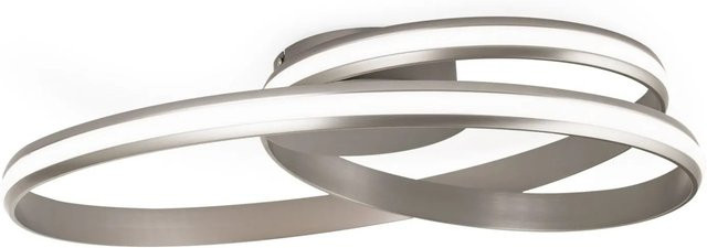 Orion Leuchten LED Deckenleuchte Silber Matt Durchmesser: 58 cm, 30W, 1500LM, 3000K - Bild 1