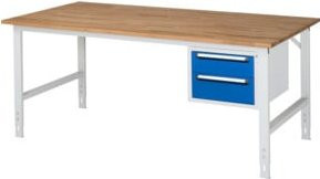 Rau Arbeitstisch Tom KM03 höhenverstellbar, B/T/H: 200 x 100 x 76-108 cm - Bild 1