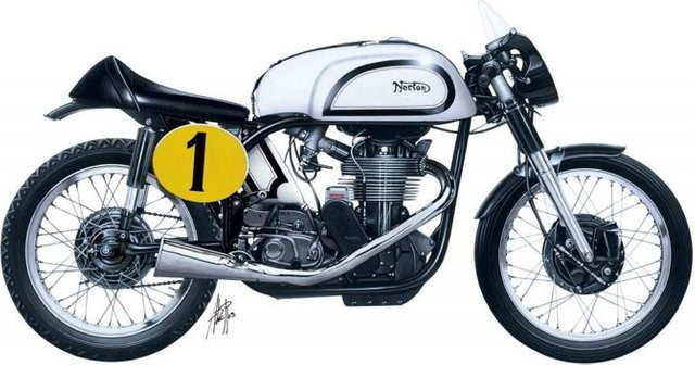 Italeri Norton Manx 500cc 1951, Modellfahrzeug, 1:9 - Bild 1