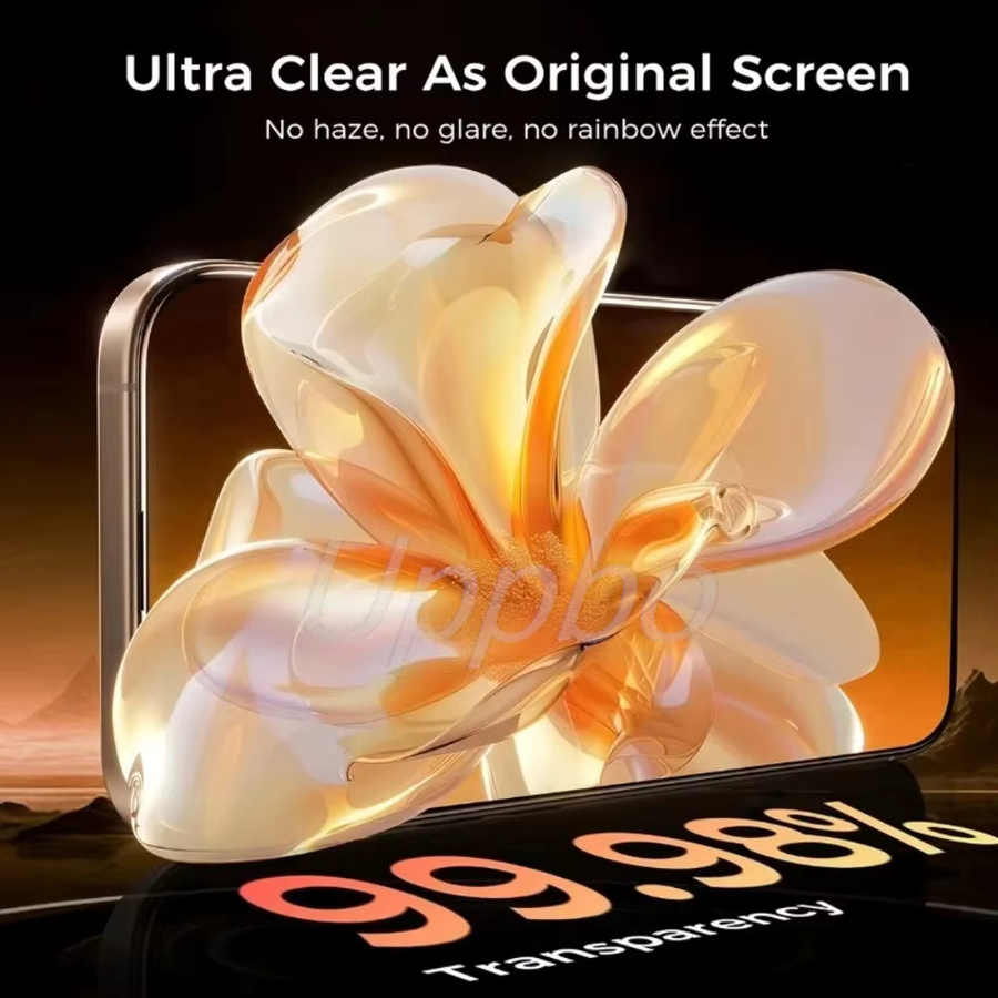 4er-Pack Panzerglas Displayschutz für Xiaomi Poco M7 Plus, X7, X6 Pro, F7, M6 Pro, M5s, F6 5G, transparent und kratzfest - Bild 5