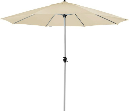 Doppler Marktschirm Active mit Kurbelmechanik in Natur, Durchmesser: 380 cm