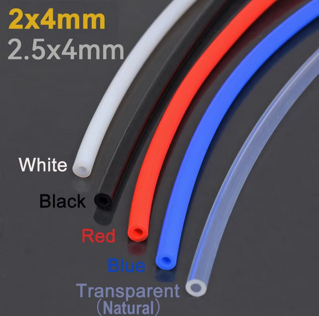 TWO TREES Bowden-Extruder PTFE-Schlauch für J-Head, Ender 3 und Bambu Lab P1P AMS A1 Mini, 1,75mm Filament ID 2mm/2,5mm, OD 4mm - Bild 1