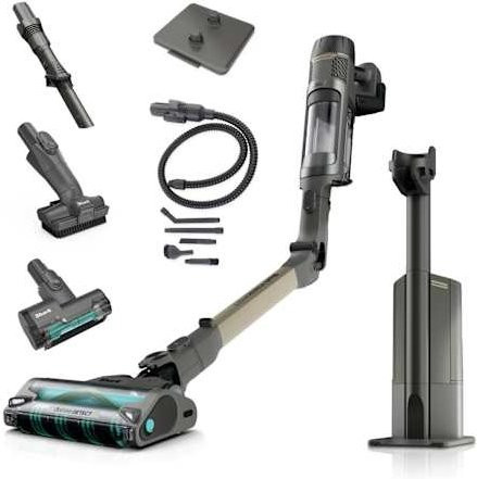 SharkNinja Detect Pro Max PowerDetect Clean & Empty Akku-Staubsauger für Tierhaare, Espresso, beutellos, braun - Bild 1