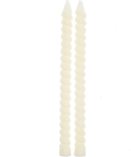 Rico Design Spiralkerzen in Eierschale, Höhe: 18 cm, Durchmesser: 1,4 cm - Bild 1
