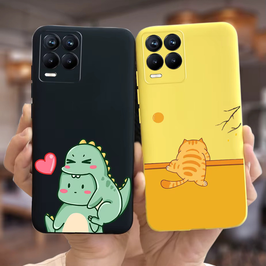Modische Silikon Schutzhülle für Realme 8, Realme 8i und Realme 8 Pro in Multicolor - Bild 2