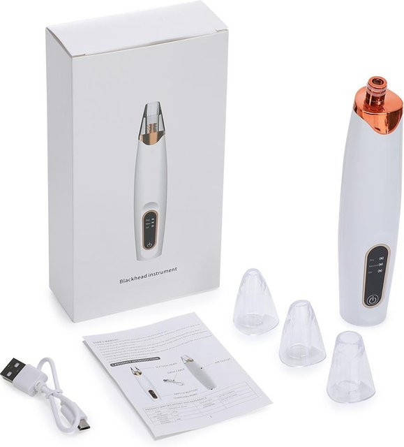 Binchi Health Technology Mitesserentferner und EMS Gesichtsstraffungsgerät, White - Bild 1