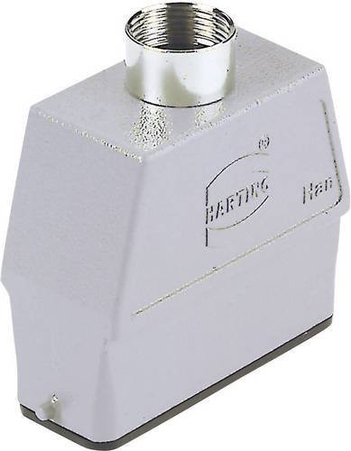 HARTING Tüllengehäuse Han 16A-gg-21 09200160441 in Grau aus Kunststoff - Bild 1
