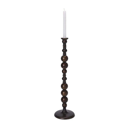 House of Nature Kerzenhalter Chilliwack aus Metall in Bronze/Braun für Stabkerzen, Höhe: 54 cm