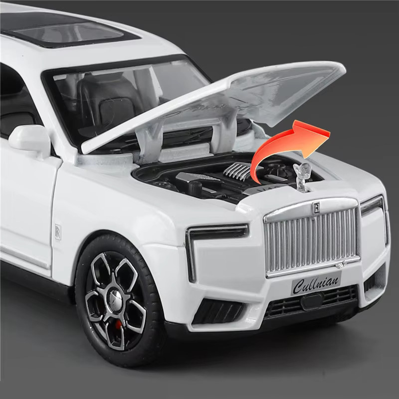MAKEDA Rolls Royce SUV Cullinan, Modellauto, 1:32, Metall, mit Licht und Sound - Bild 2